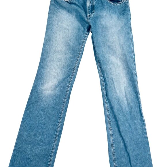 GAP Denim - 2004 VTG Gap Womens Size 6 Relaxed Straight Leg Denim Jeans Made in USA